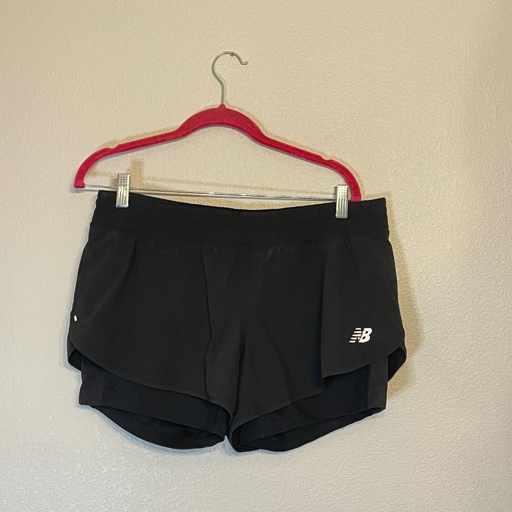 New Balance Black Athletic Shorts